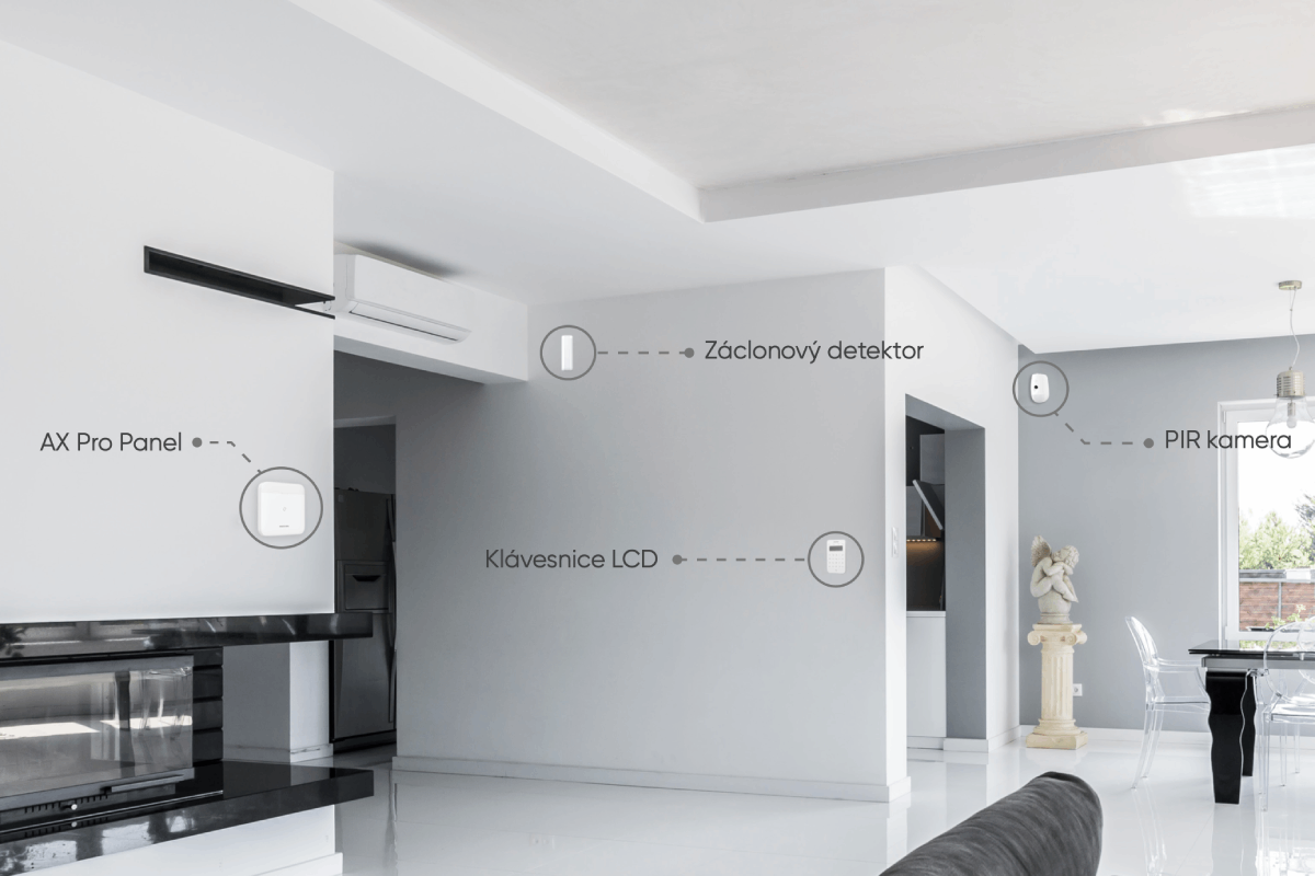 Bezdrôtová komunikácia Hikvision AX PRO